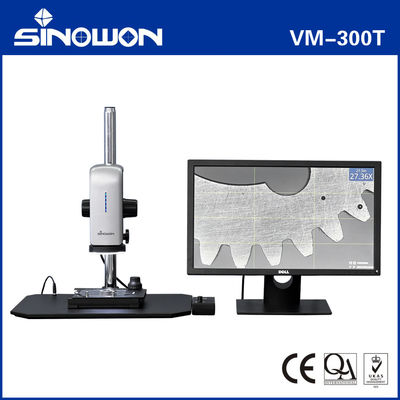 VM-300T Microscopio de vídeo conducido por motor 27X - 163X Microscopio de vídeo sin paso con zoom