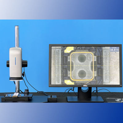 VM-300T Microscopio de vídeo conducido por motor 27X - 163X Microscopio de vídeo sin paso con zoom