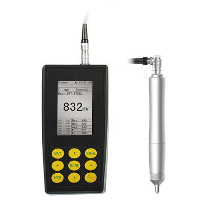 Máquina portátil de durómetro ultrasónico de medición de escalas HV / HRC Tester de dureza