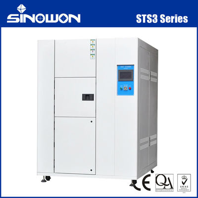 Cámara de prueba de choque térmico de tres cajas refrigerada por aire / refrigerada por agua Serie STS3