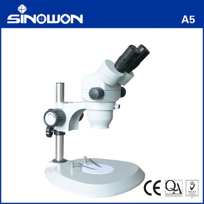 Microscopio estéreo con torreta de alta precisión Microscopio binocular con zoom Microscopio estéreo Serie A5