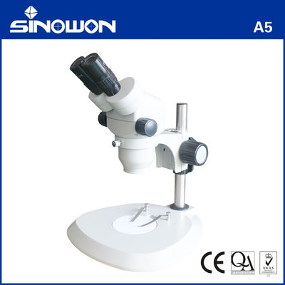 Microscopio estéreo con torreta de alta precisión Microscopio binocular con zoom Microscopio estéreo Serie A5