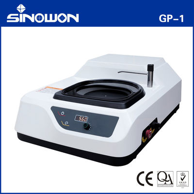 0.75KW Máquinas de análisis metalográfico equipo de pulido de molienda GP-1