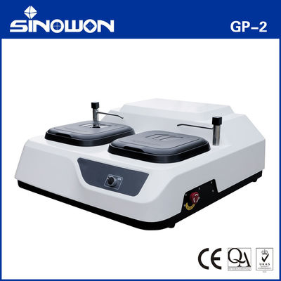Máquina de rectificación y pulido metalográfico de doble placa 370W GP-2