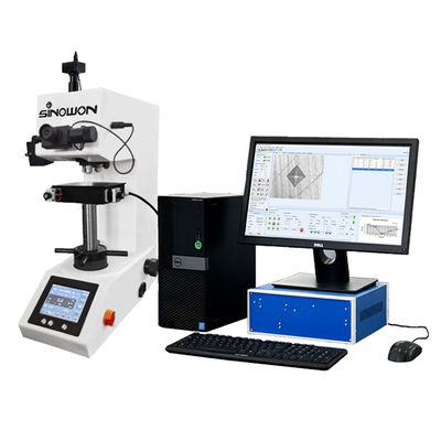 Equipo de prueba de dureza Vickers digital de torreta automática 10x 20x objetivo