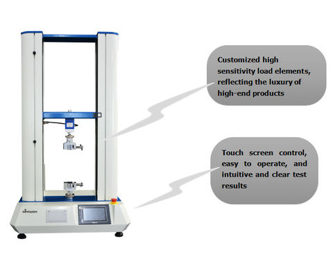 Máquina de ensayo de columnas de compresión de tracción 55 kg
