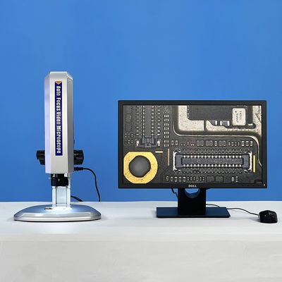 32X - 206X Magnificación electrónica Autofoco de medición de video microscopio VM-500Plus