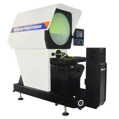 Proyector de perfiles digitales de medición horizontal Ø400 mm integrado en una miniimpresora