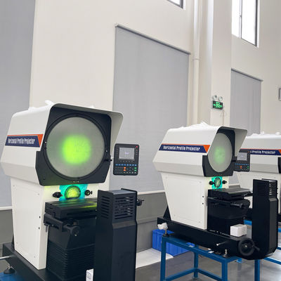 Proyector de perfiles digitales de medición horizontal Ø400 mm integrado en una miniimpresora
