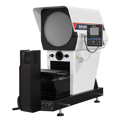 Proyector de perfiles digitales de medición horizontal Ø400 mm integrado en una miniimpresora
