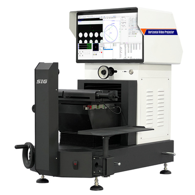 Proyector horizontal de medición industrial 2D Comparación óptica de alta precisión para PH-3015