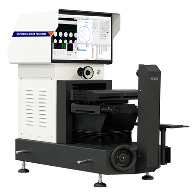 Proyector horizontal de medición industrial 2D Comparación óptica de alta precisión para PH-3015